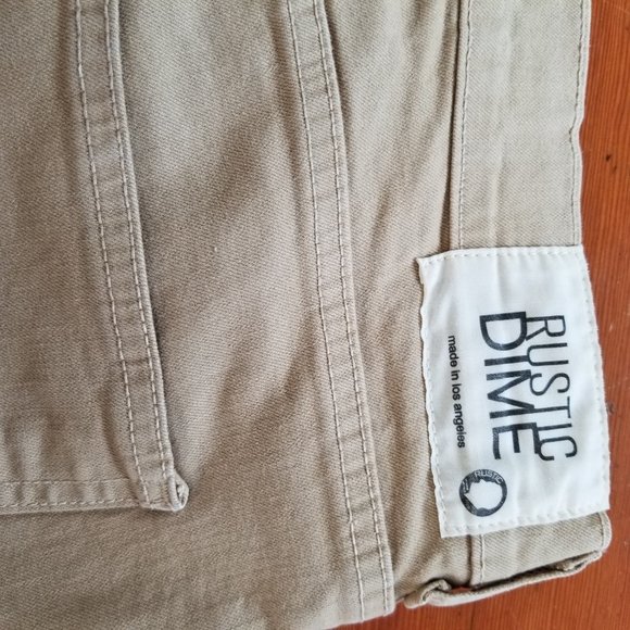 Rustic Dime tan/beige slim fit jeans - Picture 6 of 8